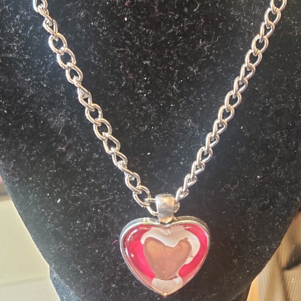 Handpainted Pendant Necklaces